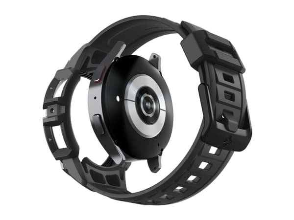 Spigen Rugged Armor Pro, Laatikko, SmartWatch, Musta, Samsung, Galaxy Watch 6 (40mm), Termoplastinen polyuretaani (TPU)