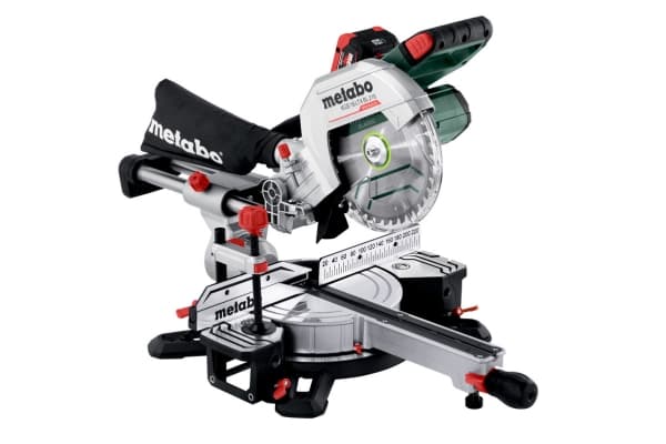 Metabo KGS 18 LTX BL 216, Dobbel skråstilling, 5000 RPM, 50°, 50°, 215 x 40 mm, 7 cm