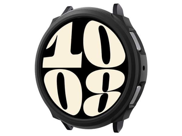 Spigen Liquid Air, Boks, SmartWatch, Sort, Samsung, Galaxy Watch 6 (40mm), Termoplastisk polyurethan (TPU)