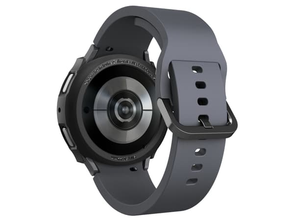 Spigen Liquid Air, Laddningsfodral, Smartwatch, Svart, Samsung, Galaxy Watch 6 (44mm), Termoplastisk polyuretan (TPU)