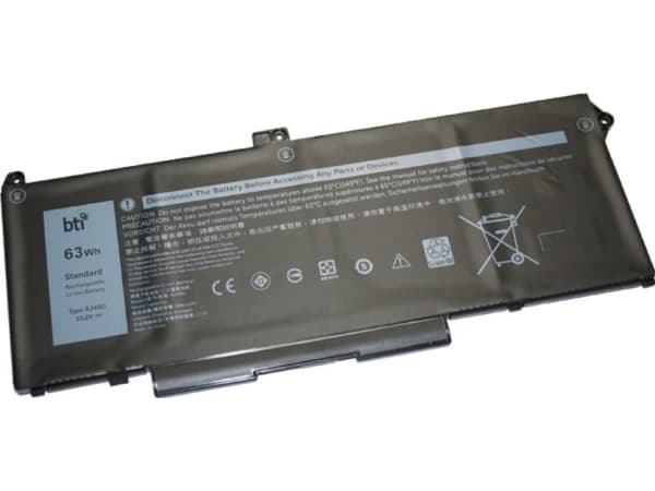BTI - Batteri til bærbar PC (tilsvarer: Dell RJ40G) - 3941 mAh - 63 Wh - for Dell Latitude 5420, 5520; Precision 3560