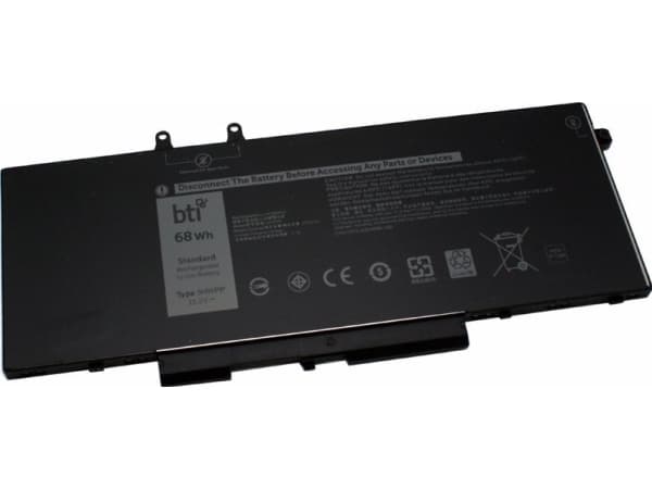 BTI - Batteri til bærbar PC - litiumion - 4-cellers - 4250 mAh - 68 Wh - for Dell Inspiron 7500; Latitude 5401, 5410, 5411, 5501, 5510, 5511