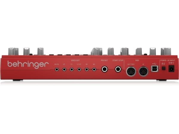 Behringer RD-6 analog trummaskin, röd