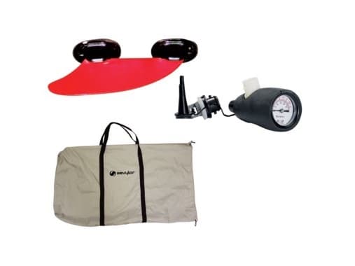 Sevylor 2000016741, Oppblåsbar kajakk, 2 person(er), 200 kg, Grå, Hvit, Gult, 2 seter, 3310 mm