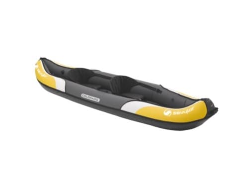 Sevylor 2000016741, Oppblåsbar kajakk, 2 person(er), 200 kg, Grå, Hvit, Gult, 2 seter, 3310 mm