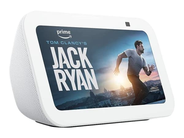 Amazon Echo Show 5 (3rd Generation) - Smart display - with LCD 5.5" display - trådlös - Bluetooth, Wi-Fi - Appkontrollerad - vit