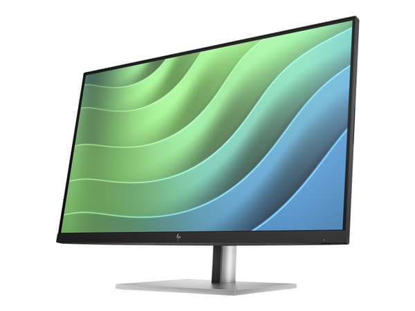 HP E27 G5 - E-sarja - LED-näyttö - 27" - 1920 x 1080 Full HD (1080p) @ 75 Hz - IPS - 300 cd/m² - 1000:1 - 5 ms - HDMI, DisplayPort - musta, musta ja musta, Hopea