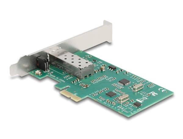 Delock - Nätverksadapter - PCIe 2.1 låg profil - 100Base-FX