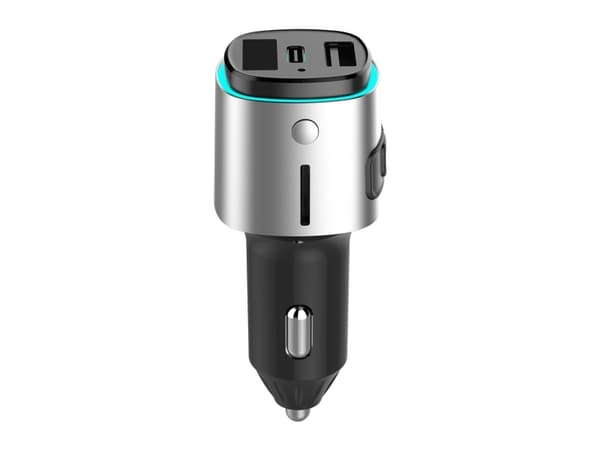 4smarts 456201, AM,FM, Cigartenner/lighter, Lydstrømming, Handsfree samtaler, USB Type-A, Bluetooth, MicroSD (TransFlash)