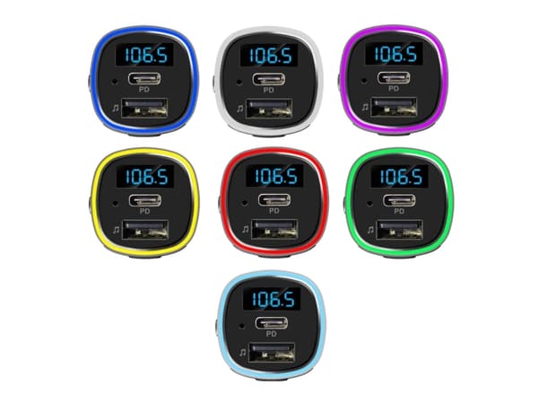 4smarts 456201, AM,FM, Cigartenner/lighter, Lydstrømming, Handsfree samtaler, USB Type-A, Bluetooth, MicroSD (TransFlash)