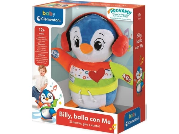 Clementoni Pingu danser Edu plysj