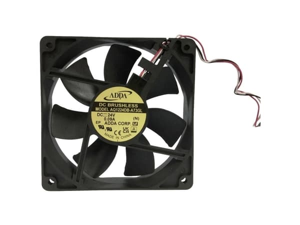 ADDA AQ1224DB-A73GL(N) Aksial ventilator 24 V/DC (L x B x H) 120 x 120 x 25 mm