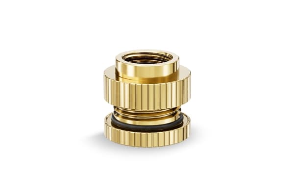 EK Water Blocks 3831109905470, Passende, Messing, Gull, 1/4", 23 mm, 21 mm
