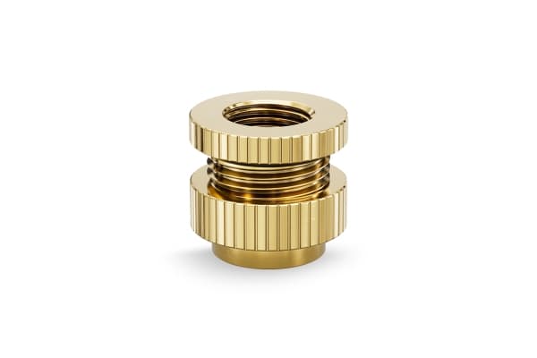 EK Water Blocks 3831109905470, Passende, Messing, Gull, 1/4", 23 mm, 21 mm