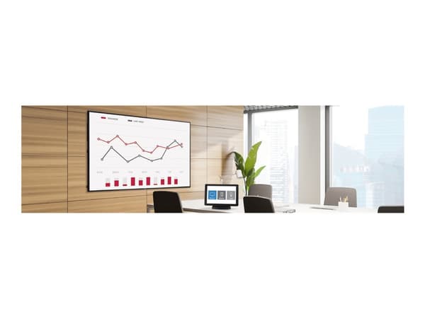 LG 75UH5J-M - 75" Diagonalklasse UH5J-M Series LED-bakgrunnsbelyst LCD-skjerm - intelligent skilting med Integrated Pro:Idiom - webOS - 4K UHD (2160p