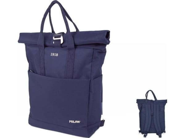Roll-up ryggsekk bag 10l 1918 blå MILAN