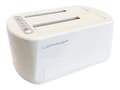 Miniatyrbilde 1 av 5: LC Power LC-DOCK-U3-VI - HDD / SSD-dokkestasjon - 2.5", 3.5" - 2 Kanal - SATA - USB 3.2 (Gen 2x1) - hvit, eggeskall