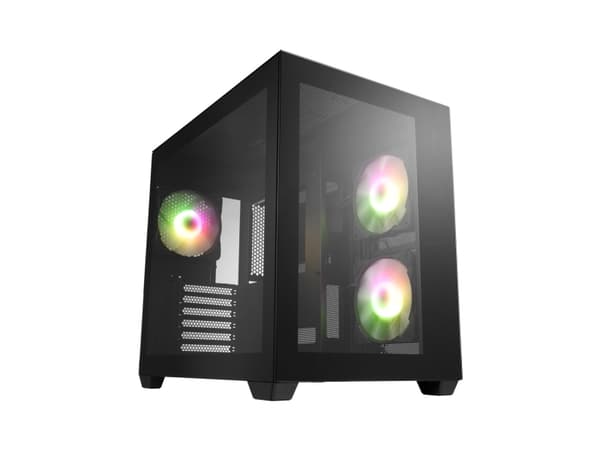 FORTRON FSP datorhölje Midi CMT380 A detaljhandel Svart