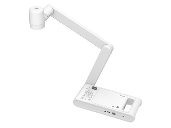 Epson ELPDC30 - Dokumentkamera - håndholdt - farge - 13 000 000 piksler - 4K UHD (3840 x 2160) - lyd - trådløs - VGA, HDMI - Wi-Fi - USB