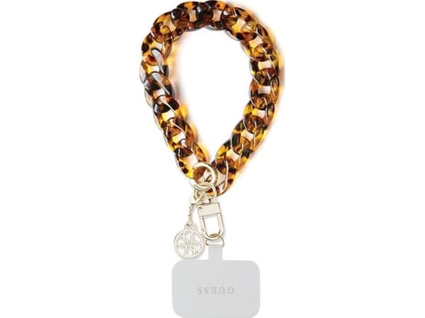 Guess GUOUCBMC4MT Universal Big Hand Strap Acetate Acryl 4G Charm