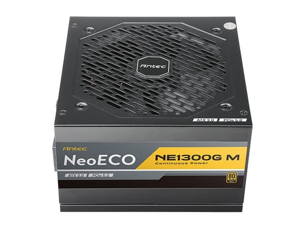 Antec Neo ECO Modular NE1300G M ATX3.0 EC, 1300 W, 100 - 240 V, 50/60 Hz, 7,5 - 15 A, Aktiv, 120 W