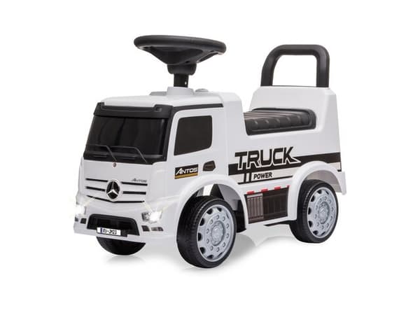 Jamara Mercedes-Benz Antos, 1 år, 4 hjul, Sort, Hvit, Batterier kreves