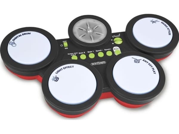Bontempi 18 0510, Leketrommer, 3 år, AA, 588 g, Flerfarget