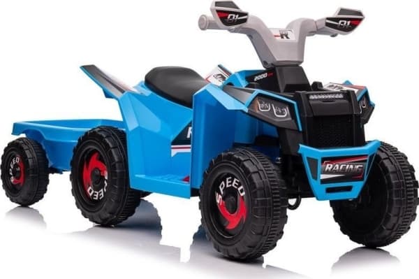 Lean Cars johdoton nelipyörä perävaunulla lapsille XMX630T, vihreä