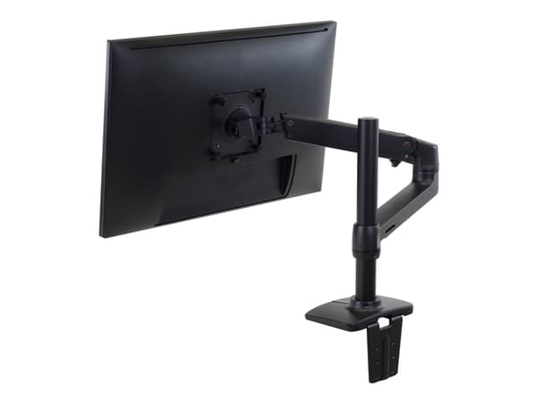 Ergotron - Monteringssett (leddarm, høy stang, 2-dels skrivebordslampe) - for Skjerm - aluminium - matt svart - skjermstørrelse: inntil 34" - skriveb