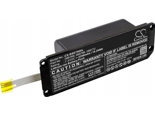 Cameron Sino Rechargeable Battery Type 088789 088796 088772 080841 For Bose Soundlink Mini 2/2200mah/Cs-bse796sl