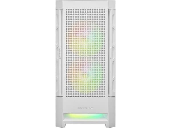COUGAR Gaming CGR-5ZD1W-AIR-RGB, Midi Tower, PC, Vit, ATX, CEB, EATX, micro ATX, Mini-ITX, Nylon, Multi