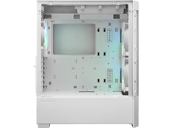 COUGAR Gaming CGR-5ZD1W-AIR-RGB, Midi Tower, PC, Vit, ATX, CEB, EATX, micro ATX, Mini-ITX, Nylon, Multi