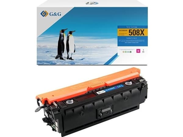 G&G Toner G&G-kompatibel toner med HP CF363X, NT-PH363XM, HP 508X, magenta, 9500s, høy kapasitet