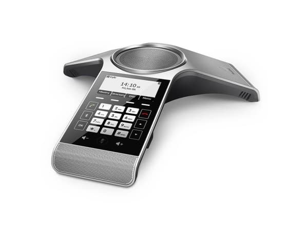 Yealink CP930W - VoIP-konferenstelefon - med Bluetooth interface - IP-DECT - 5-vägs samtalsförmåg - SIP, SIP v2, SRTP - Space Silver