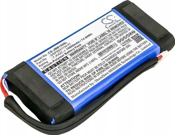 Cameron Sino Rechargeable Battery Type Gsp0931134 01 For Jbl Boombox/Cs-jmb100sl