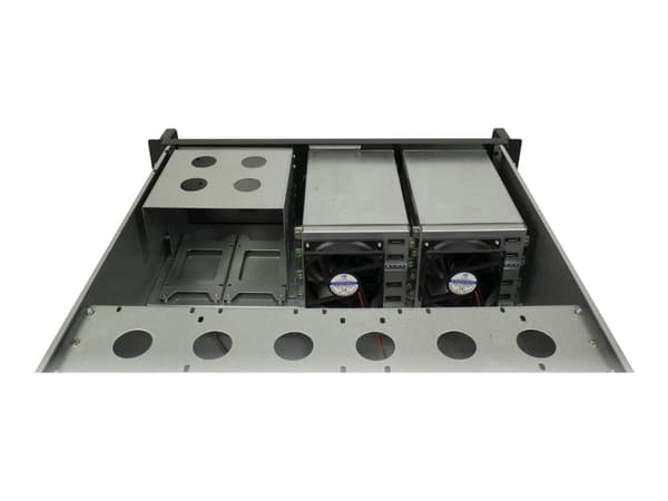 Inter-Tech IPC 4U-4508 - Rackmonterbar - forlenget ATX / SSI EEB - SATA - ingen strømforsyning (ATX / PS/2) - USB
