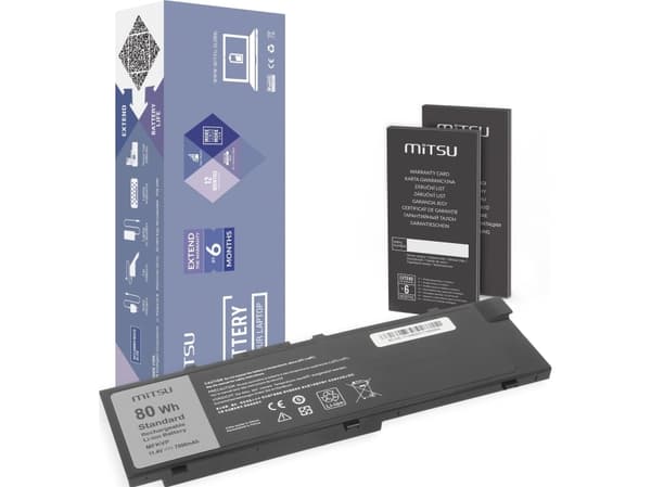 Mitsu notebook battery for Dell Precision 15 7510, 17 7710 (11.4V) (7000 mAh)
