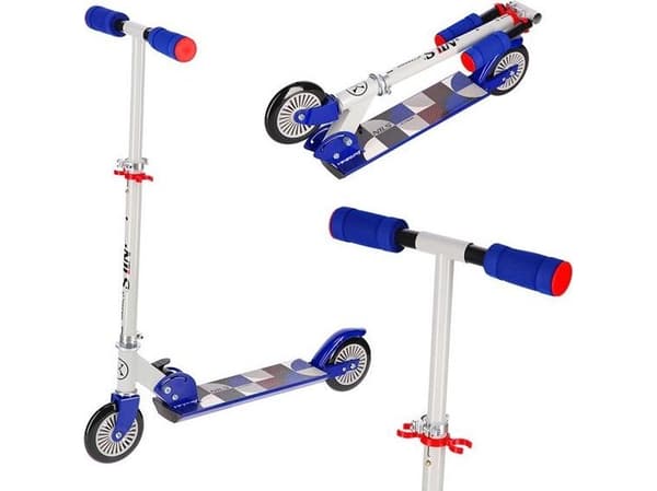 Scooter Nils Extreme HD026 GRÅ-MØRKEBLÅ SCOOTER NILS EXTREME