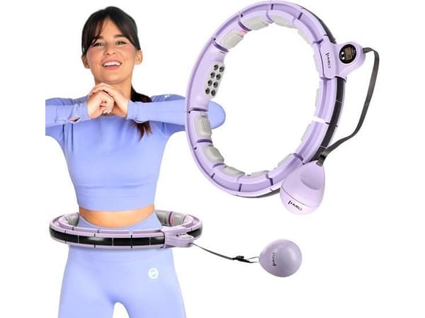 HMS HHM13 HULA HOP VIOLET WITH MAGNETS AND WEIGHT + HMS COUNTER