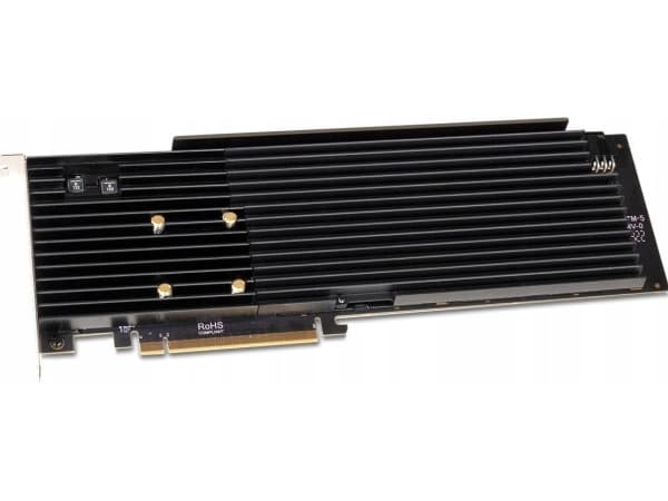 Sonnet M.2 8x4 Silent PCIe 4.0 PCIe -kortti (8x4)