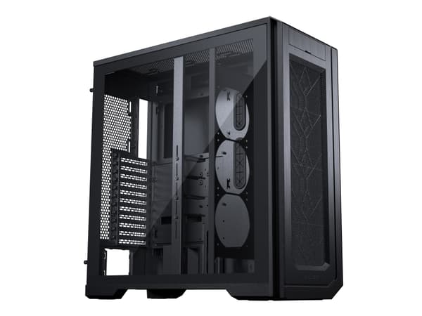 Phanteks Enthoo Pro 2 - Server Edition - FT - laajennettu ATX - sivupaneeli ikkunalla (karkaistu lasi) - ei virtalähdettä - musta satiini - USB/ääni