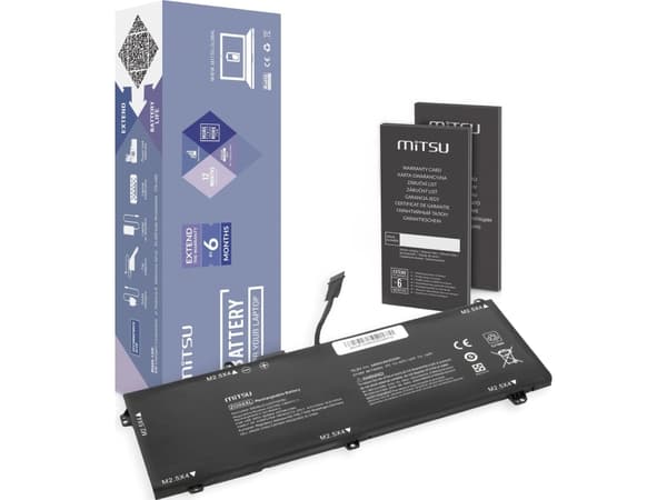 Mitsu Notebook Battery for HP ZBook Studio G3 (15.2V) (3400 mAh)