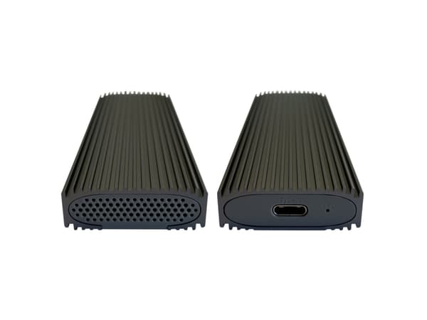 LC-Power LC-M2-C-NVME-3, SSD-inkapsling, M.2, M.2, 10 Gbit/s, USB-anslutning, Svart