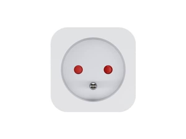 Savio WI-FI smart socket 16A AS-01 White, Trådløs, Hvit