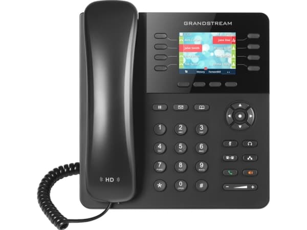 Grandstream GXP2135 - VoIP-telefon - med Bluetooth interface - 4-riktad samtalsförmåg - SIP - 8 linjer