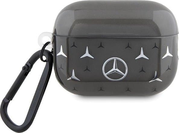 Dėklas Mercedes Benz MEAP28DPMGS AirPods Pro 2 (2022/2023) fodral juoda/juodas Stort stjärnmönster