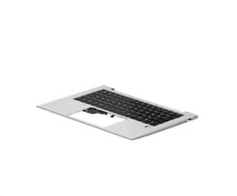 HP - Ersättningstangentbord för bärbar dator - bakgrundsbelyst - QWERTY - italiensk - med övre skydd