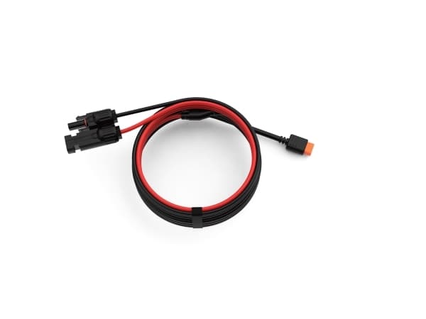 EcoFlow LMC4-XT60I-2.5M, Kabel, Sort, Rød, 2,5 m