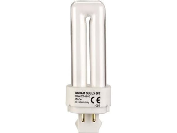 OSRAM DULUX D/E - Ej inbyggt kompakt lysrör - G24q-3 - 26 W - klass A - svalt vitt ljus - 4000 K