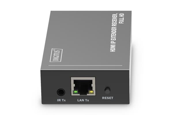 DIGITUS - Video/lyd/infrarød-utvider - mottaker - over CAT 6 - opp til 120 m